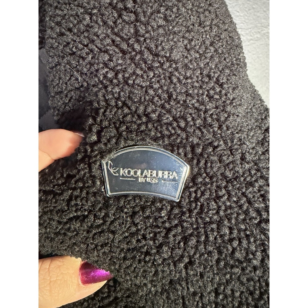 Koolaburra by‎ UGG Mixed Media Sherpa & Quilted Parka Womens 3XL Black Outdoors - Picture 3 of 7